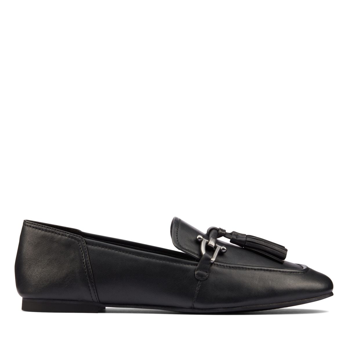 Clarks Pure 2 Tassel Ballerina Black | 47293950