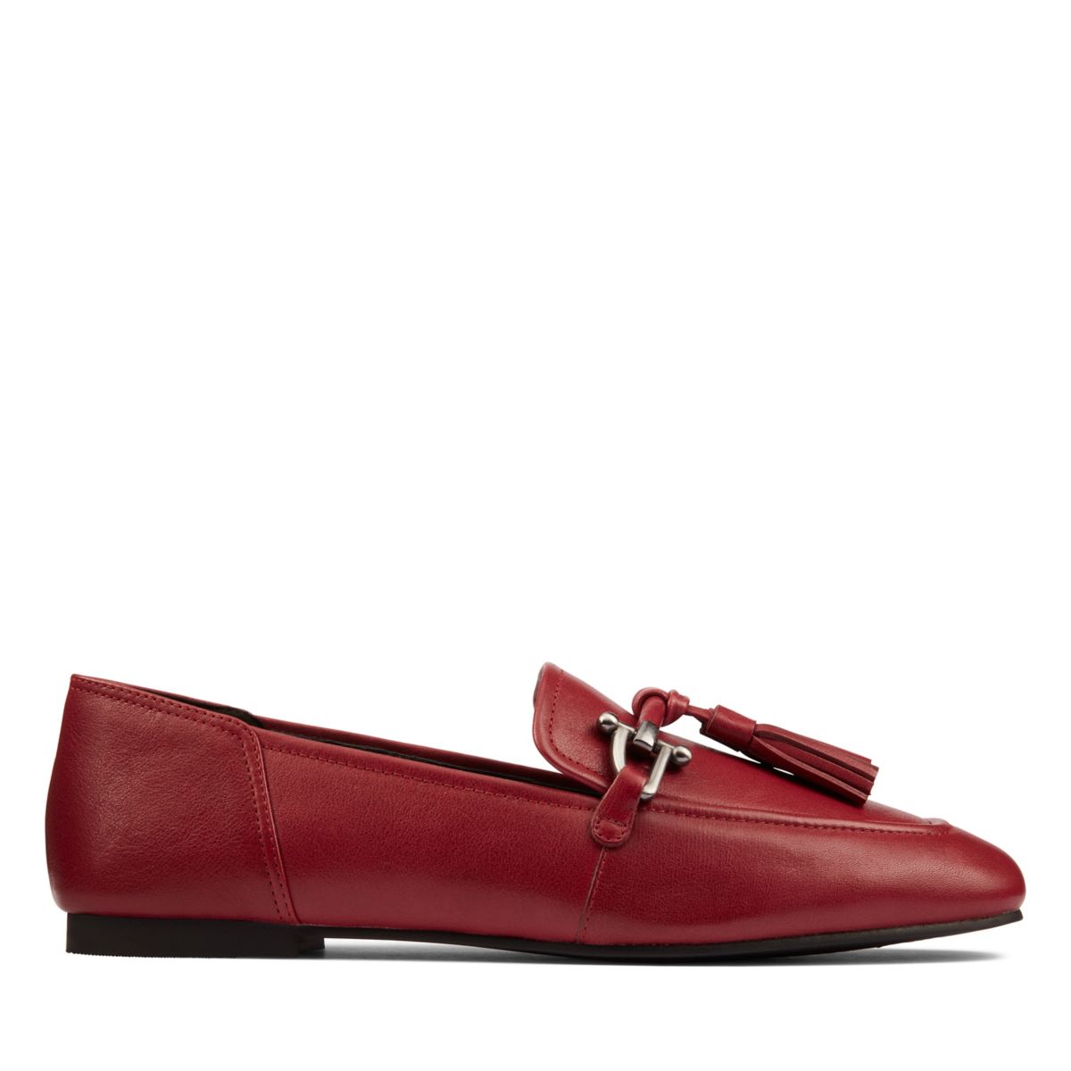 Clarks Pure 2 Tassel Ballerina White | 93254968