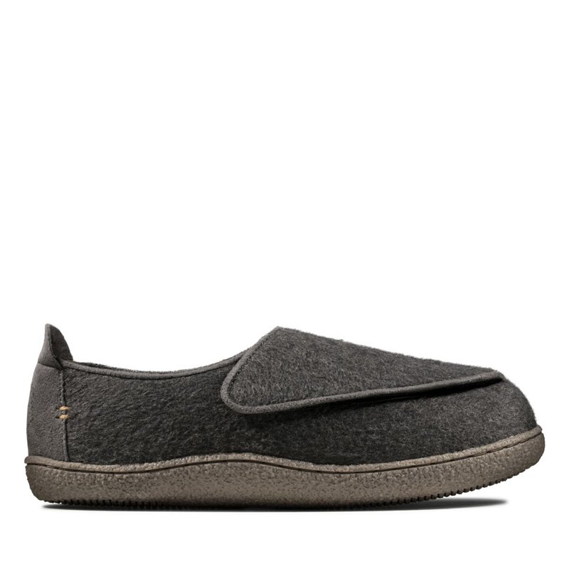 Clarks Relaxed Charm Slip On Deep Grey | 58791352