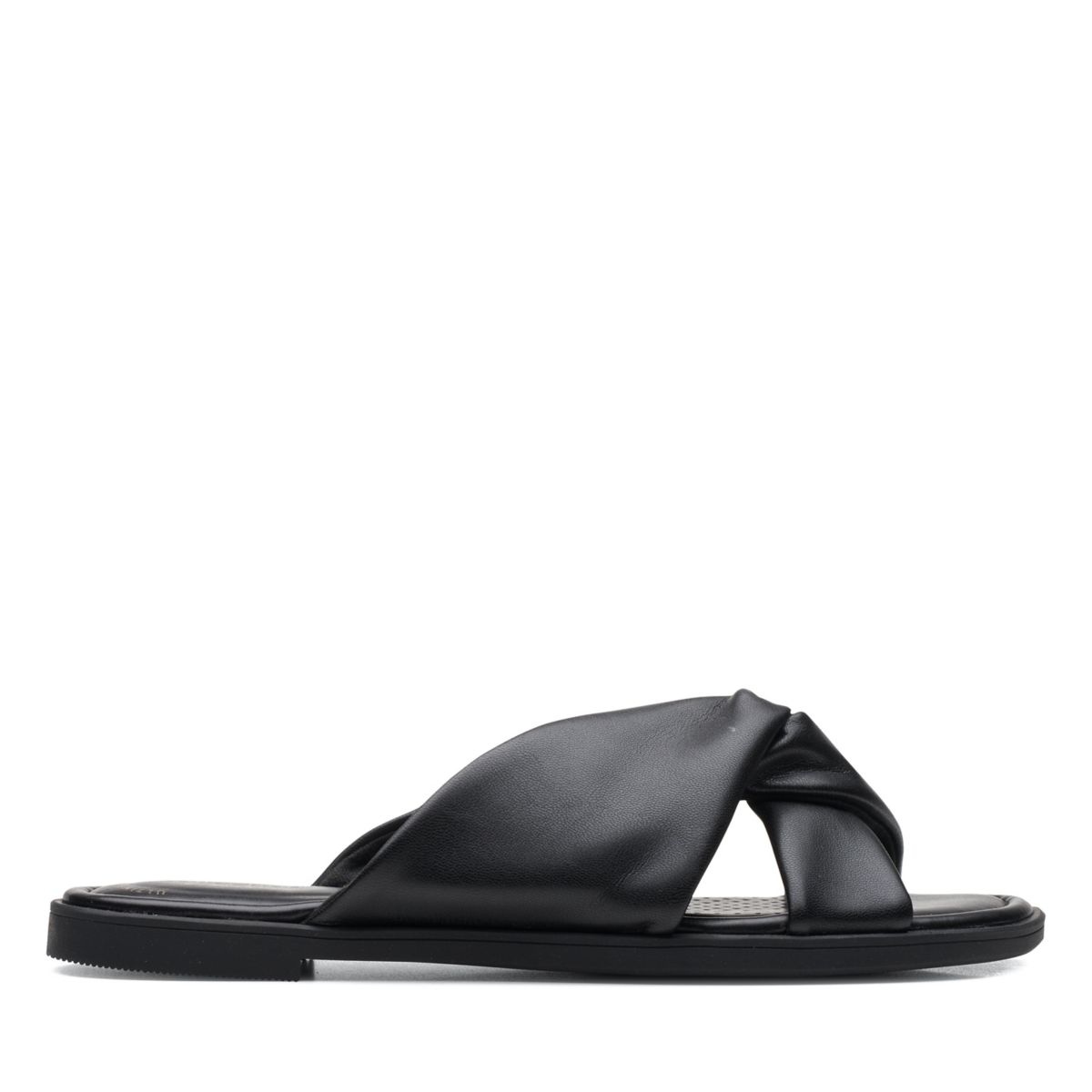 Clarks Reyna Twist Mules Black | 62870514