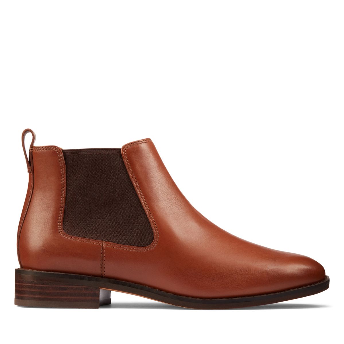 Clarks Ria Chelsea Boots Brown | 79120407