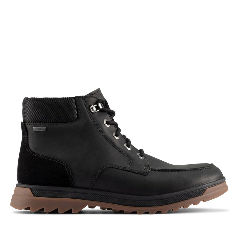 Clarks Ripway Hi GTX Ankle Boots Black | 49651825