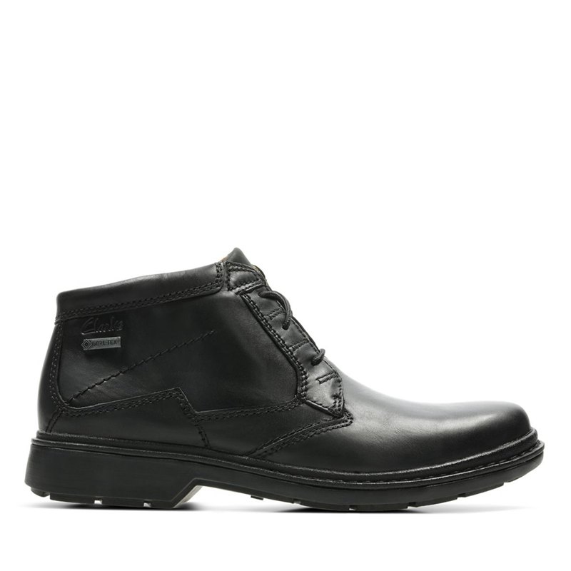 Clarks Rockie Hi GORE-TEX Ankle Boots Black | 68348301