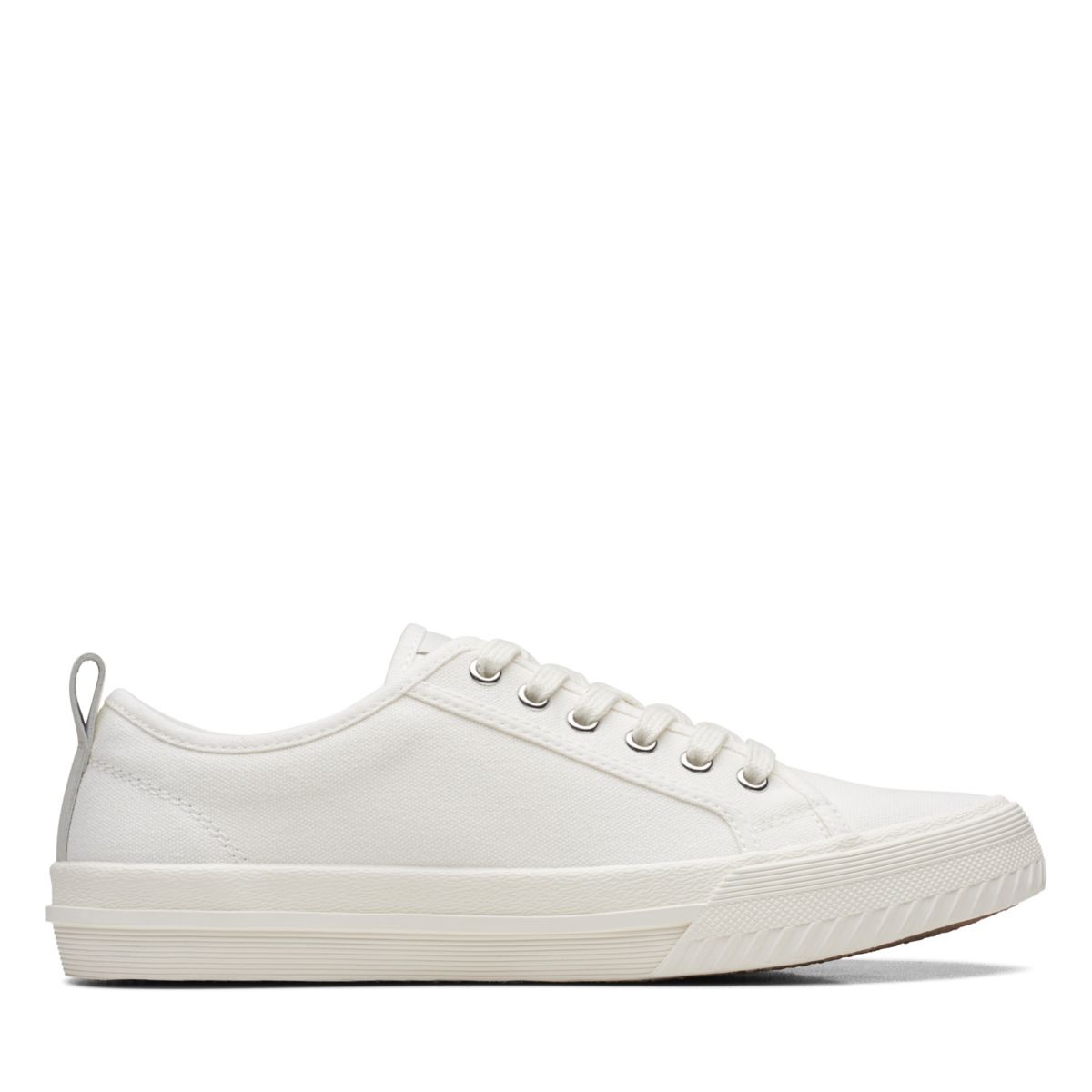 Clarks Roxby Lace Sneakers White | 26131872