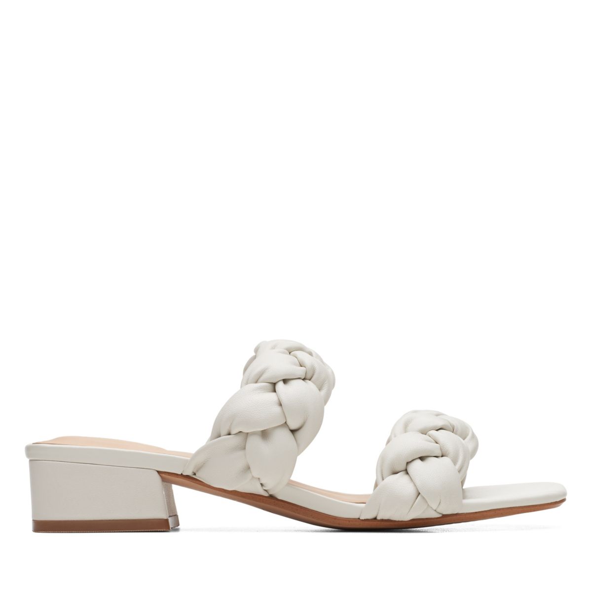 Clarks Seren 25 Braid Mules White | 75905622