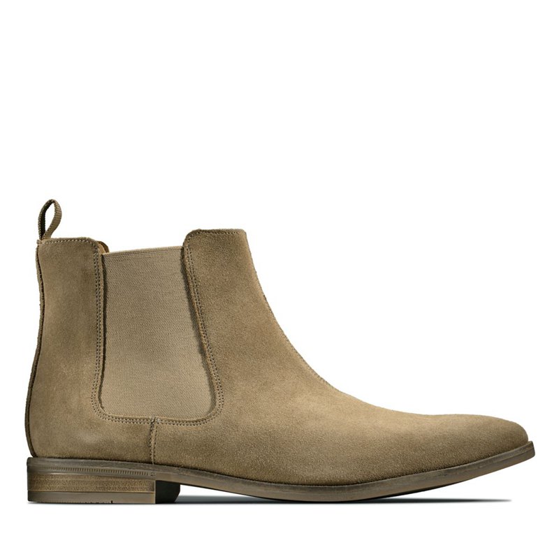 Clarks Stanford Top Chelsea Boots Brown | 97540525