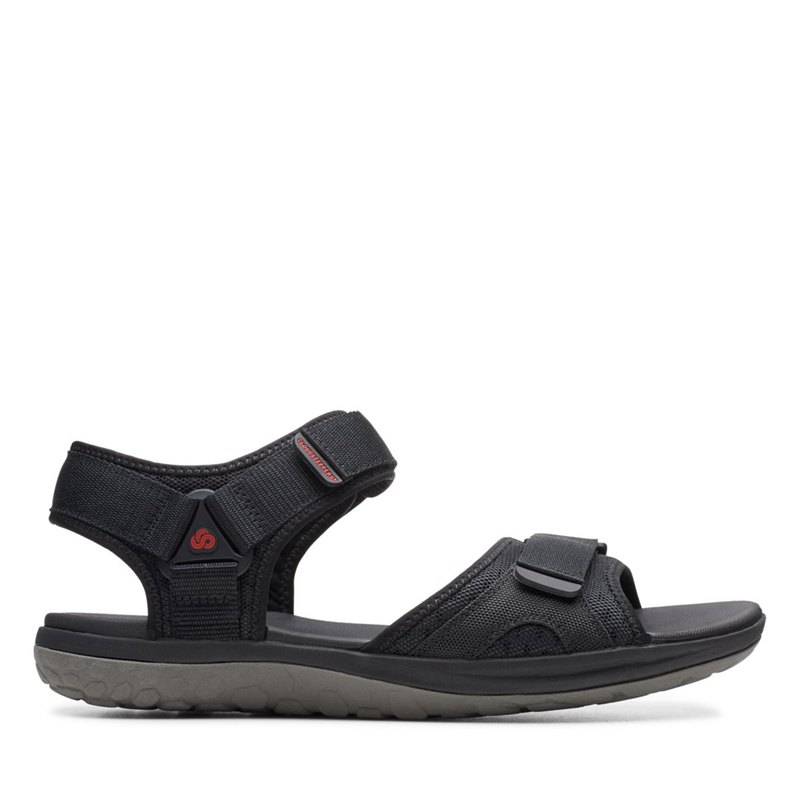 Clarks Step Beat Sun Sandals Black | 82977047