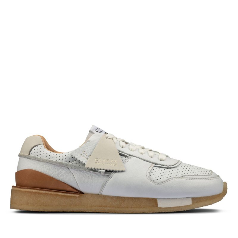 Clarks Tor Run Sneakers White | 72126610