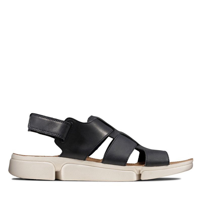Clarks Tri Cove Sky Sandals Navy | 96296558