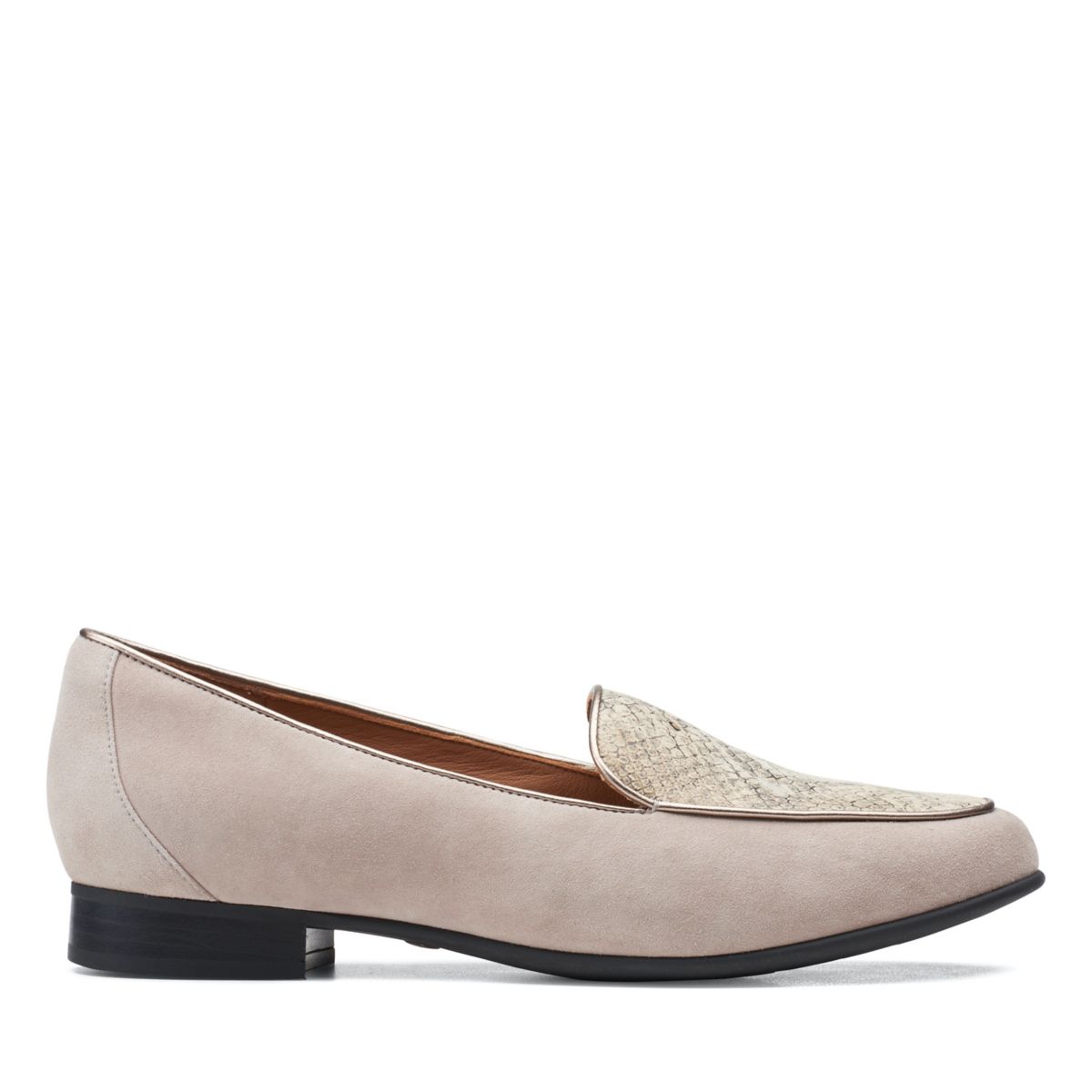 Clarks Un Blush Ease Loafers Grey | 33518454