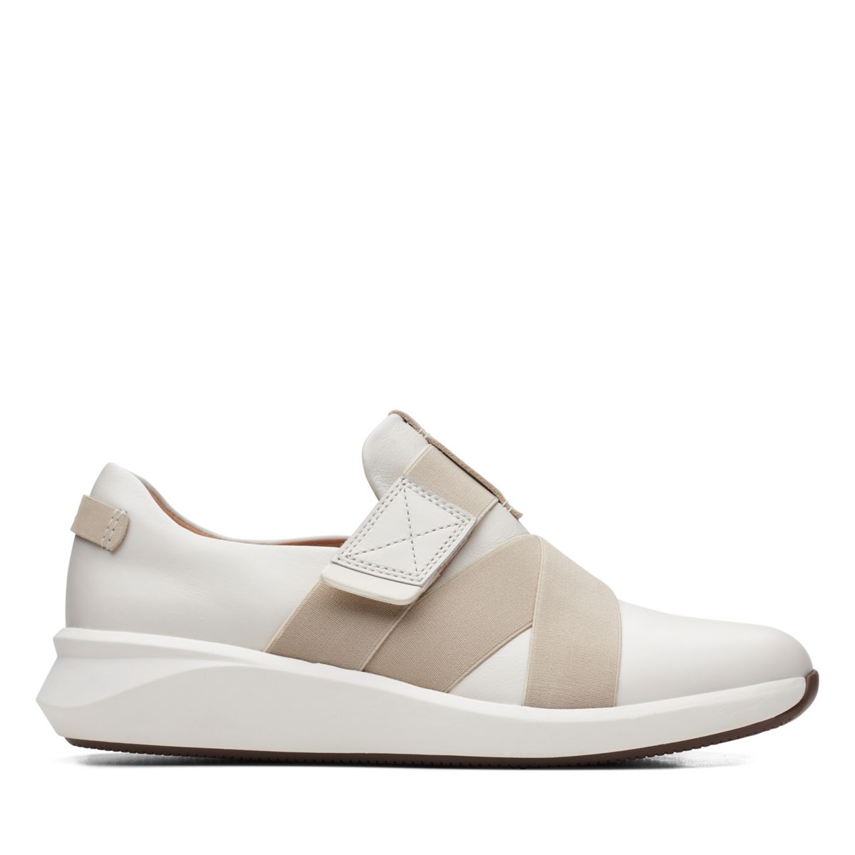 Clarks Un Rio Strap Sneakers White | 26127986