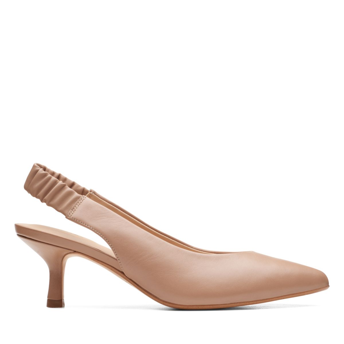 Clarks Violet 55 Sling Heels Beige | 36661991