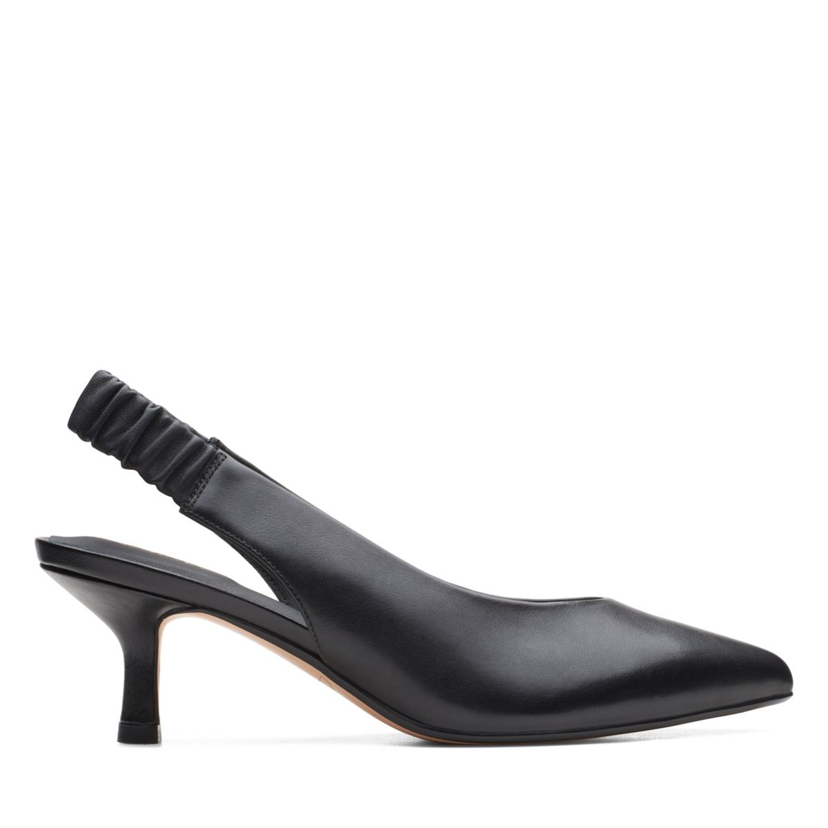 Clarks Violet 55 Sling Heels Black | 78617981