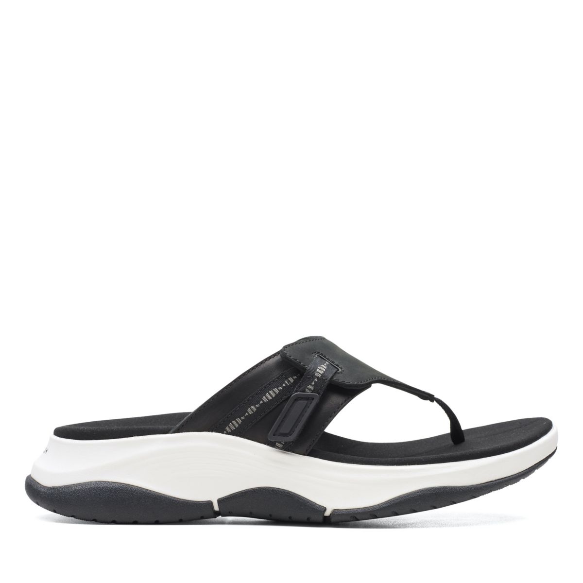 Clarks Wave 2.0 Sea Flip Flops Black | 44652002