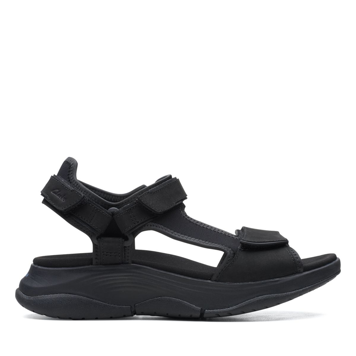 Clarks Wave 2.0 Skip Sandals Black | 74597536