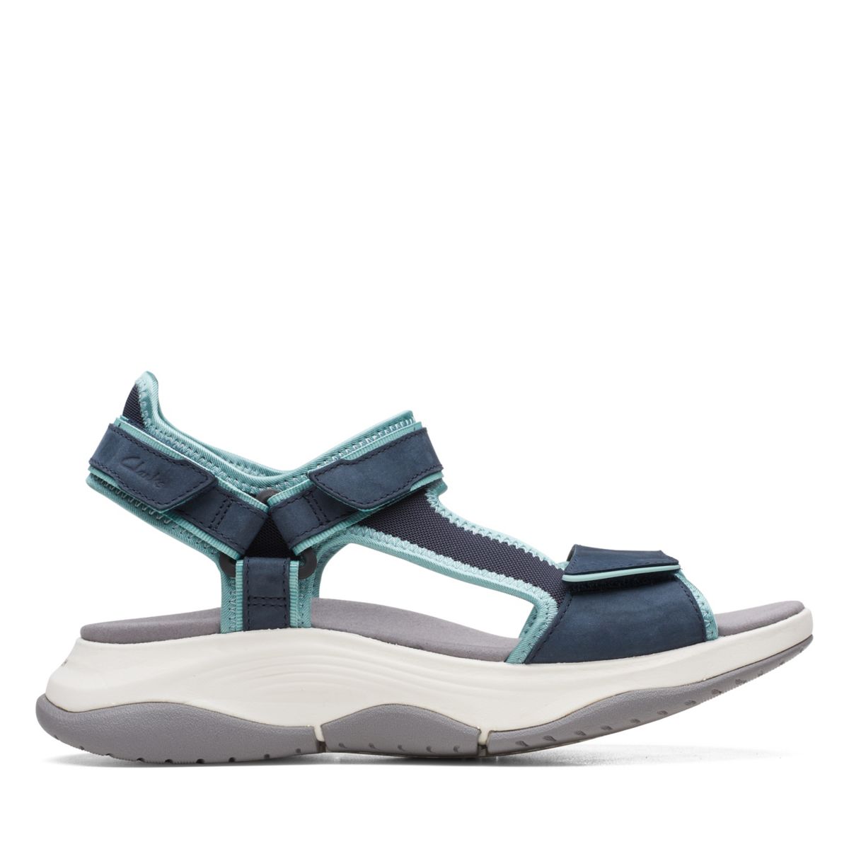 Clarks Wave 2.0 Skip Sandals Navy | 48862905