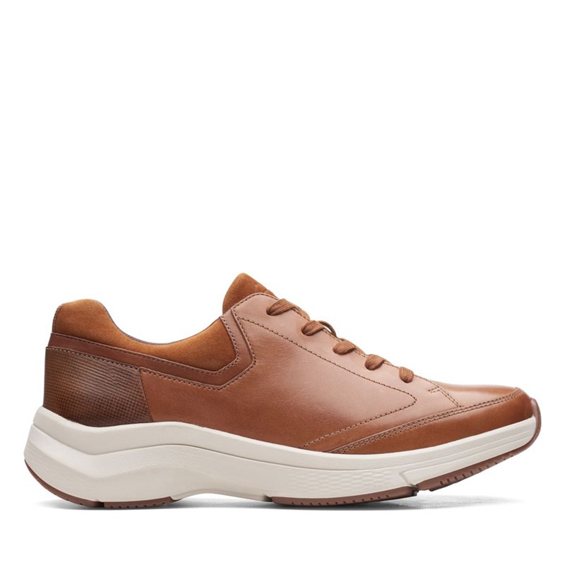 Clarks Wave 2.0 Way Sneakers Dark Brown | 80393710